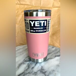 NEW Yeti 20 oz tumbler Sandstone Pink